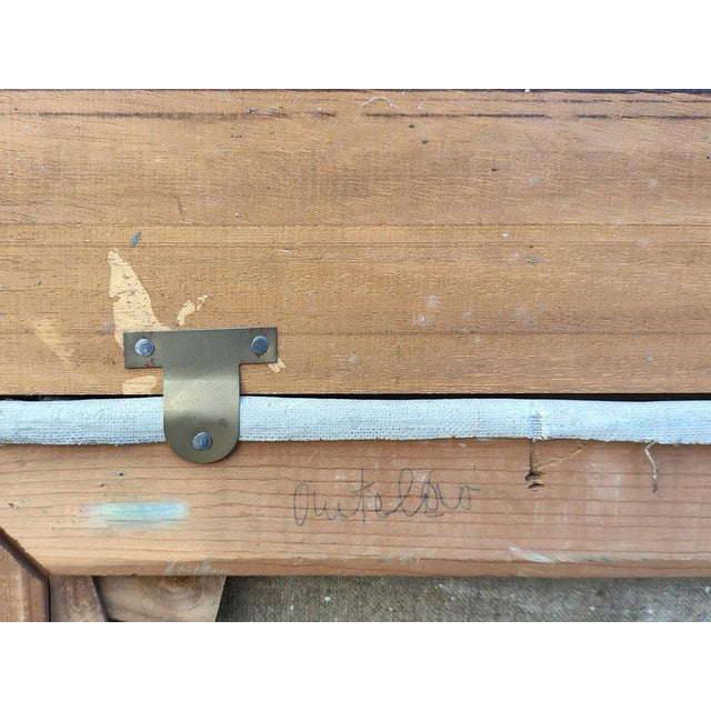 Emil Donat, Sunset Over the Dolomites, Early 1900s, Oil on Canvas For Sale - Image 4 of 18