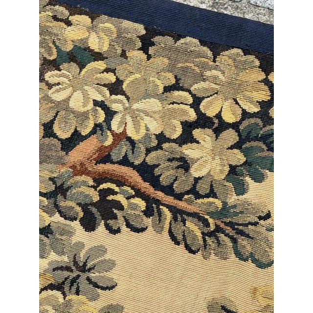 19th Century French Aubusson Landscaper Tapestry, 1890s For Sale - Image 13 of 18