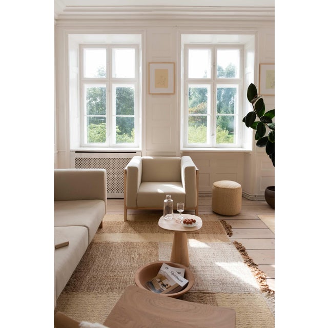 Contemporary Minimalist Modern Lounge Chair by Julien Renault For Sale - Image 3 of 12