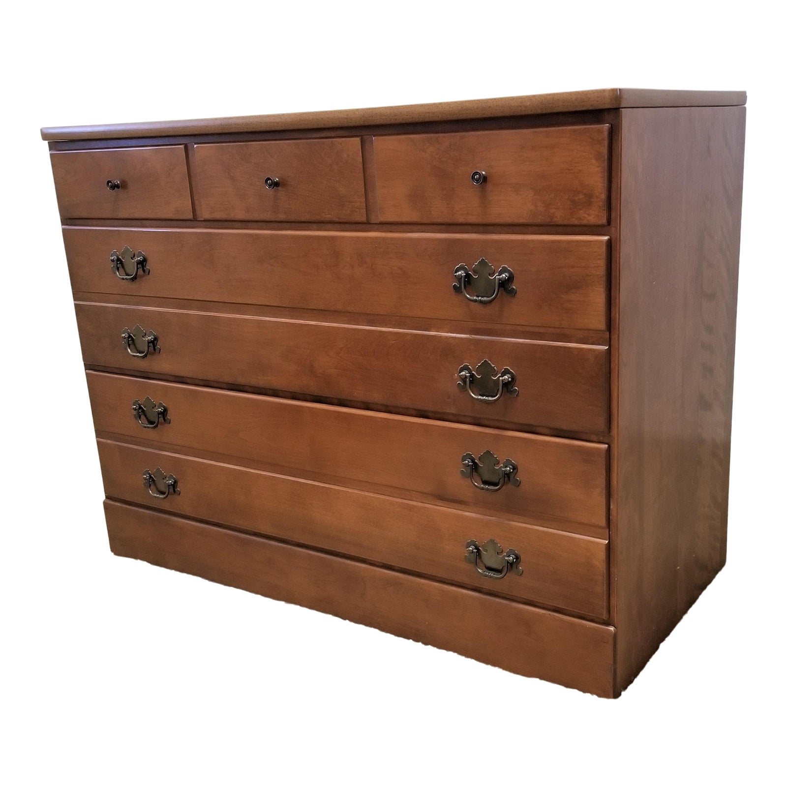 Vintage Ethan Allen Heirloom Nutmeg Chest Chairish