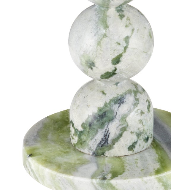 A captivating showcase of natural beauty and refined craftsmanship, the Turner Green Onyx Accent Table is made from richly...