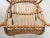 Beige Vintage Palm Beach Style Rattan Lounge Chair / Accent Chair After Franco Albini For Sale - Image 8 of 10
