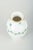 Herend, Hungary Vase, mid-20th century. Elegant porcelain vase with hand-painted green leaf decoration and fine gilt...