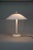 Mid-Century White Table Lamp, 1950s For Sale - Image 3 of 13