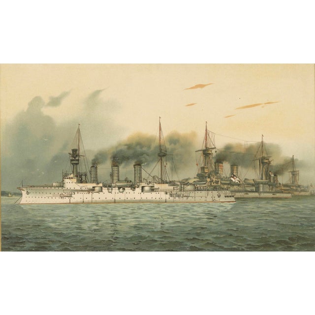 Navy Training Squadron, 1903, Paper For Sale - Image 3 of 4