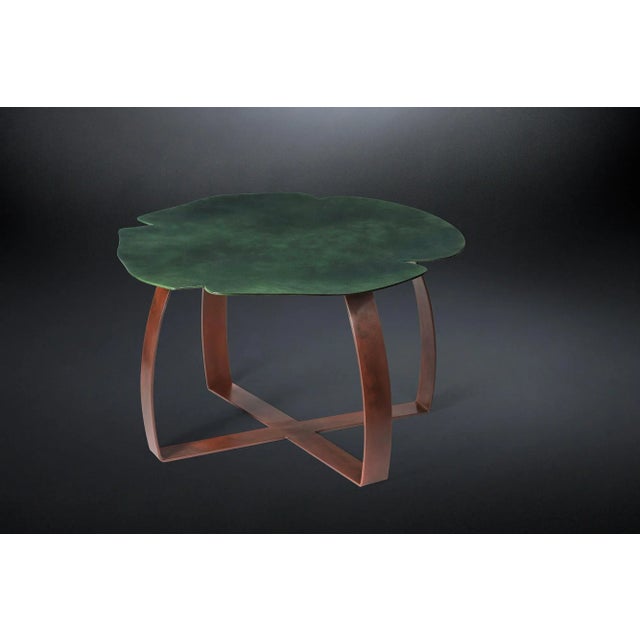 Contemporary Green Iron Andy Coffee Table from VGnewtrend For Sale - Image 3 of 3