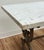 Gray Antique French Marble Top Cast Iron Bistro or Pastry Table For Sale - Image 8 of 15