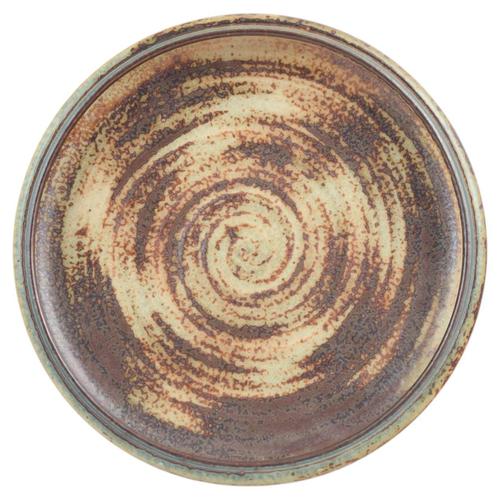 1960s Large Stoneware Bowl with Concentric Pattern by Carl Halier for Royal Copenhagen, 1960s For Sale - Image 5 of 5