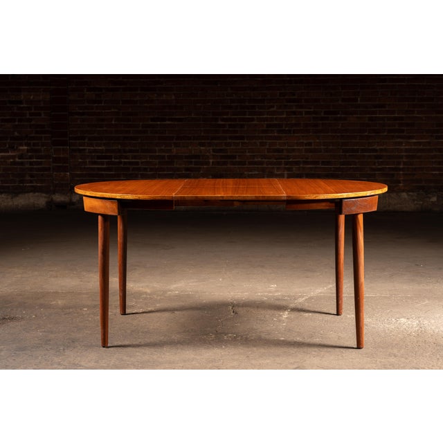 Vintage Hans Olsen "Roundette" Dining Suite With 7 Chairs by Frem Røjle For Sale - Image 10 of 18