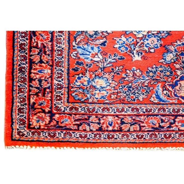 Early 20th Century Persian Sarouk Rug For Sale - Image 4 of 6