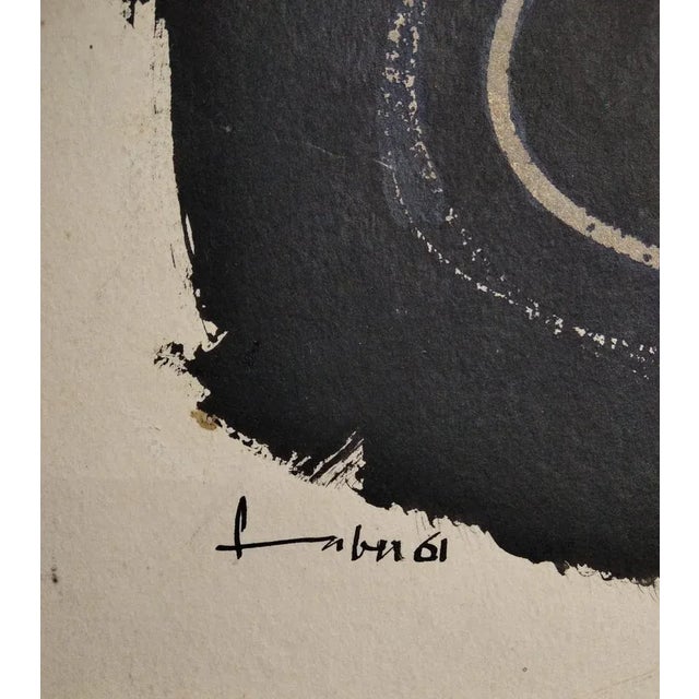 1980s Will Faber, Untitled, 1961, Mixed Media For Sale - Image 5 of 10