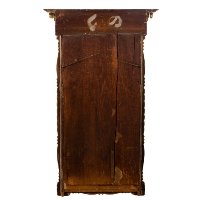 Gold American Empire Pier Mirror, 19th Century For Sale - Image 8 of 8