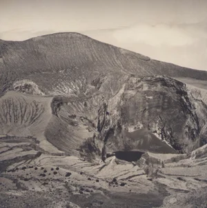 Hanna Seidel, Costa Rica, Volcano, 1960s, Black & White Photography