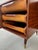 Mid-Century Italian Wood and Brass Desk from La Permanente Mobili Cantù, Italy, 1950 For Sale - Image 11 of 12