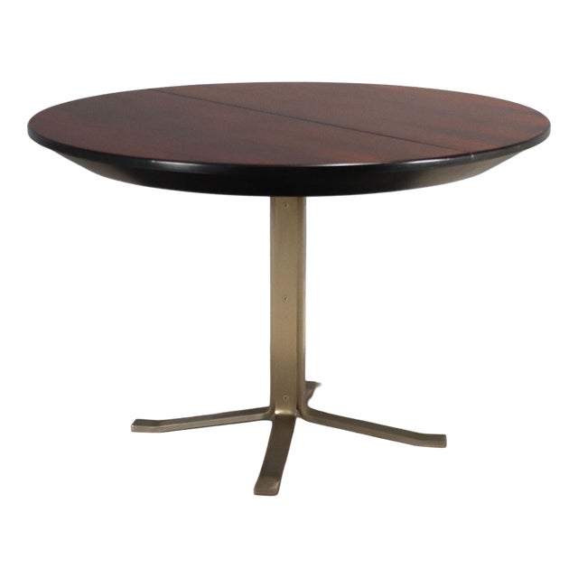 Wood Table by G. Moscatelli for Formanova, Italy, 1970s For Sale