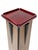 Art Deco Pedestal in Oak by E.G.C. Schubad, 1920s For Sale - Image 4 of 10