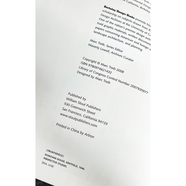 Paper Appropriate: The Houses of Joseph Esherick – A Study of California Modernism Coffee Table Book For Sale - Image 7 of 7