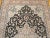 Vintage Persian Tabriz Heriz Rug, Geometric Pattern, Hand-Knotted Wool, Black & Ivory, 7’ X 10’ For Sale - Image 10 of 12