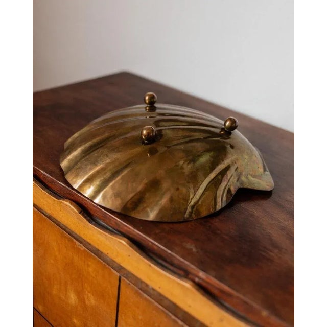 Mid-Century Brass Bowl by Renzo Cassetti, Italy, 1960s For Sale - Image 9 of 11