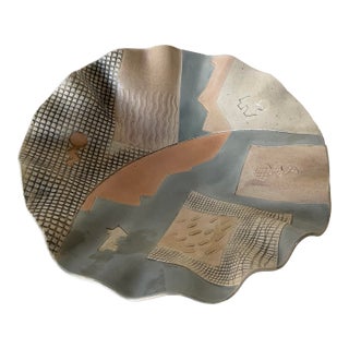 1980s Barbara Demery Postmodern Studio Art Pottery Bowl For Sale