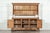Large 19th century english pine vernacular dresser. Base w183 x d49 x h79 cm top w190 x d33 x h101 cm together w190 x d49...