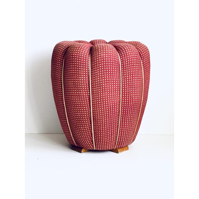 Vintage Tabouret by Jindrich Halabala for Cesky Nabytek, 1950s For Sale - Image 18 of 18