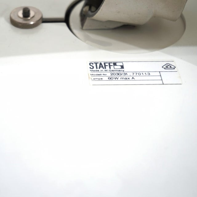 Brown Model 2030/31 Wall Lamps by Rolf Krüger & Dieter Witte for Staff Leuchten, 1960, Set of 2 For Sale - Image 8 of 13
