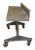 Mid 20th Century Industrial Steel Adjustable Height Rolling Desk For Sale - Image 4 of 6