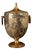 Grey Parchment and Brass Thermos Glacette by Macabo for Cusano Milanino, Italy, 1950 For Sale