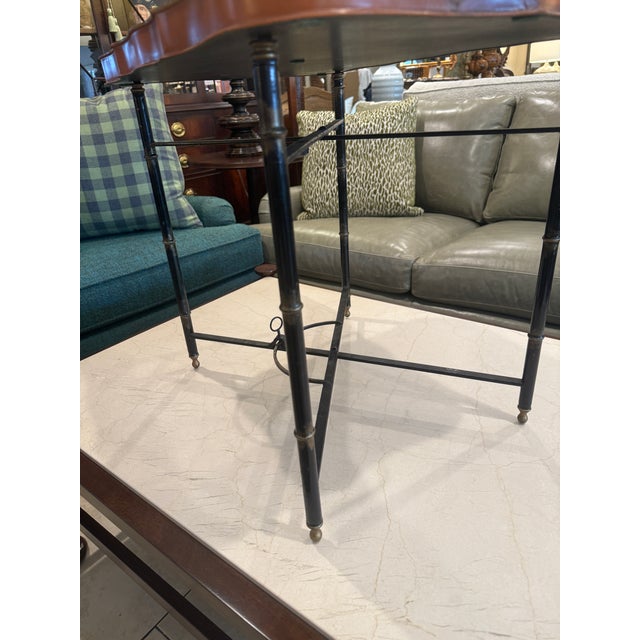 Hand Painted Chinoiserie Tray Table For Sale - Image 11 of 16