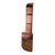 Brown Vintage Square Teak Corner Display Cabinet from Nathan, 1970s For Sale - Image 8 of 9