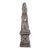 Late 20th Century Neoclassical Grand Tour Coquillage Shell Encrusted Obelisk For Sale