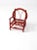 Red Antique Adirondack Children's Chair For Sale - Image 8 of 8