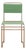 B5 / B40 Chair in Chrome-Plated Tubular Steel with Green Fabric Seat by Marcel Breuer for Tecta, 1980s For Sale