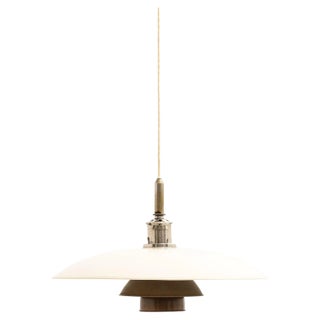 Pendant Lamp in Copper and Nickel-Plated Socket by Poul Henningsen, 1928 For Sale
