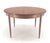 Late 20th Century Danish Modern Round Teak Dining Table w/ 18" Pop Up Hide Away Leaf MINT For Sale - Image 9 of 15