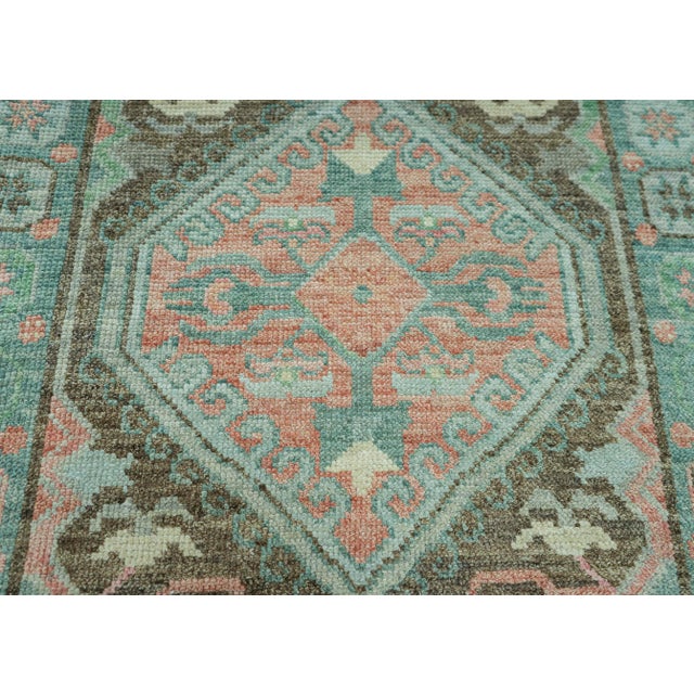 Turkish Oushak Rug 2'10" x 15'5" #20021 Explore a curated collection of hallway runners, wool rugs, and handmade...