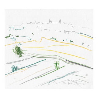 1993 Norbert Voelkel European Modern Drawing For Sale