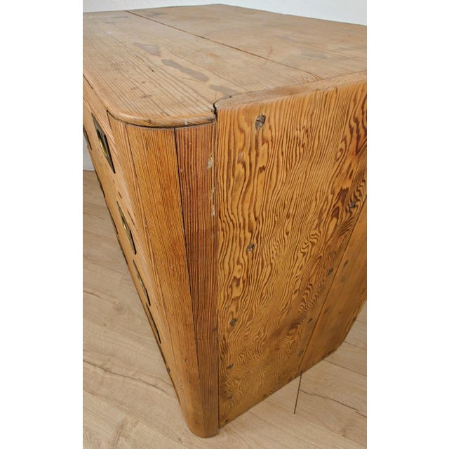 Vintage Campaign Pine Chest of Drawers, 1960 For Sale - Image 12 of 18