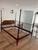 This stunning mid-century, traditional, Queen-Size, Mahogany Four Poster Bed (part of a four-piece bedroom set) represents...