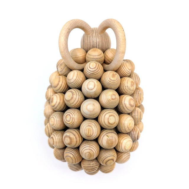 1970s Kaija Aarikka Pohjanpässi Pine Wood Ram Figurine For Sale - Image 9 of 12