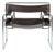 Mid Century Brown Wassily Chair by Marcel Breuer for Stendig 1960s, 2 Available For Sale