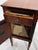 Pair of Early 19th Century Italian Empire Walnut Commodini With Ebonized Columns For Sale - Image 11 of 13