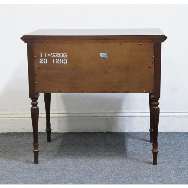 Ethan Allen Georgian Court Collection Solid Cherry Traditional Style 28" Nightstand 11-5206 For Sale - Image 11 of 13