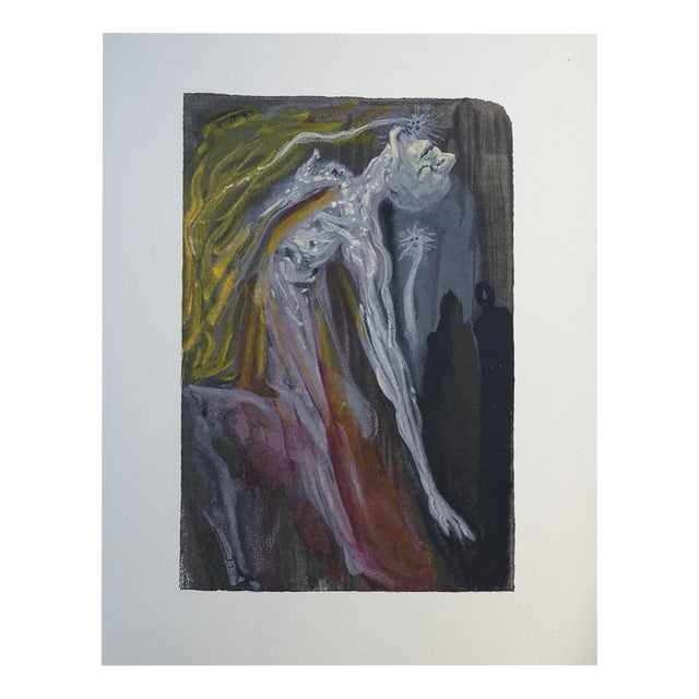 Salvador Dali, The Furies, Woodcut For Sale