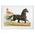 Antique Victorian Trotting Horse Diecut Print For Sale
