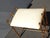 Vintage Hollywood Regency Gold Gilt Rope Metal Vanity Bench Stool For Sale In Los Angeles - Image 6 of 18