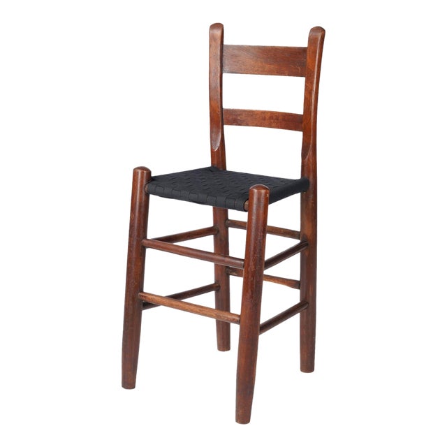 Midwestern Thumb Back Windsor High Chair, C. 1875-1900 For Sale