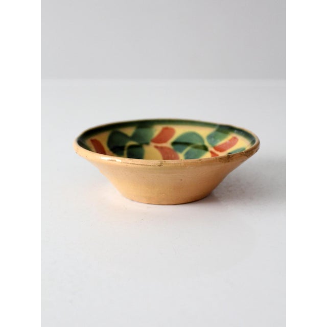 Mid-Century Modern Vintage Mid-Century Mexican Folk Pottery Bowl For Sale - Image 3 of 12