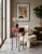 Contemporary Hand-Forged Red Patinated Steel Console Table For Sale - Image 3 of 4